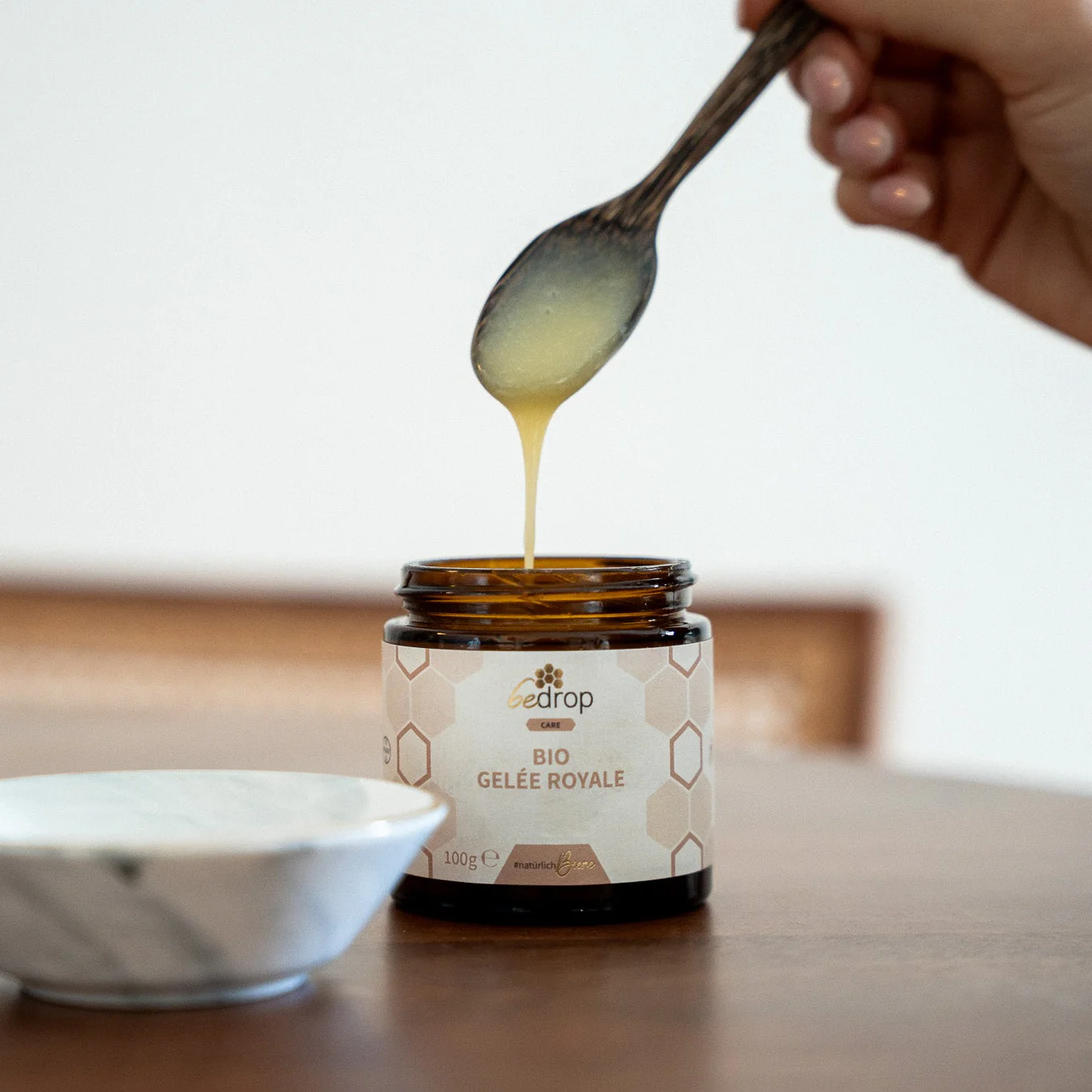 Bio Gelée Royale Frisch - 100g pur (Bio-Zertifiziert) - Image 3
