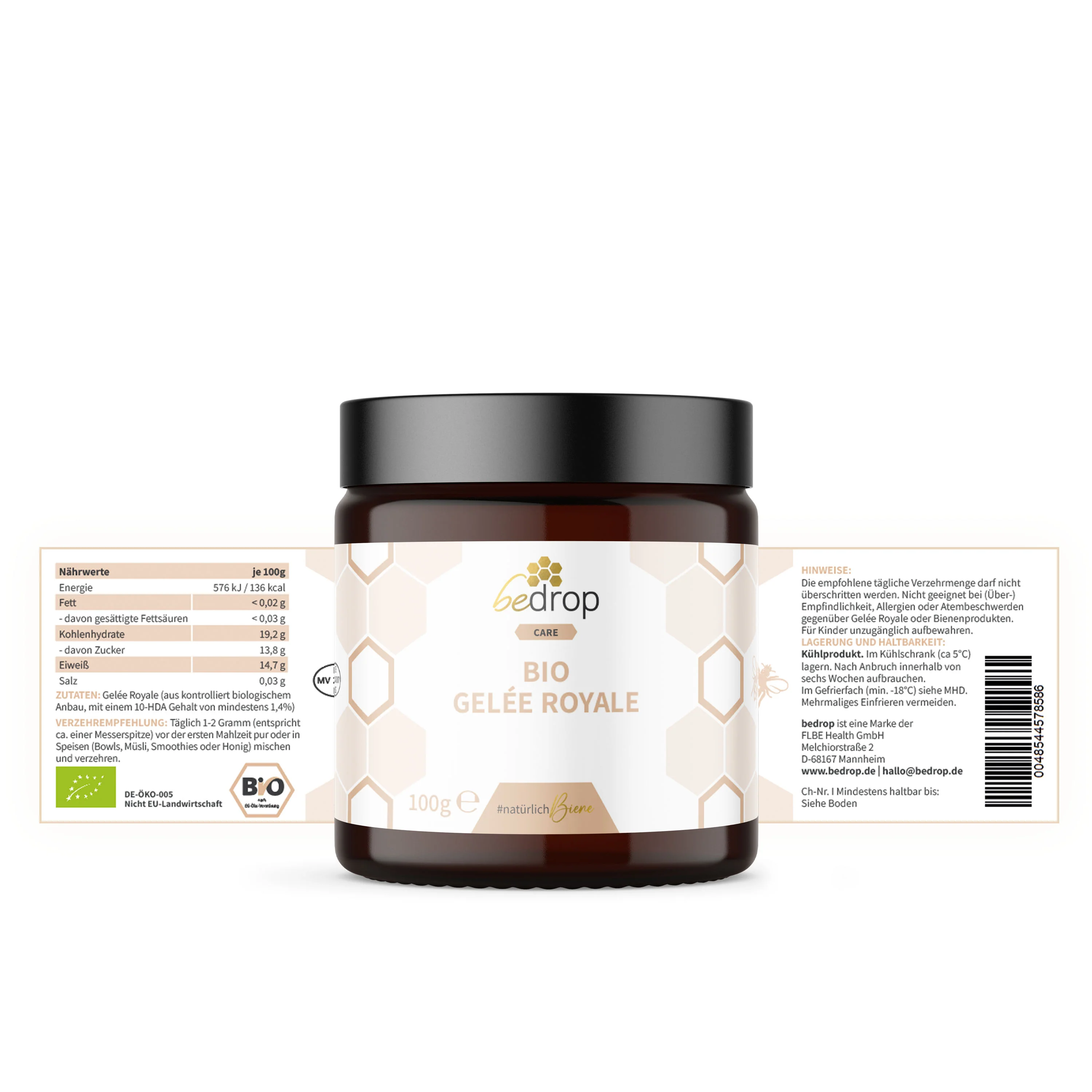 Bio Gelée Royale Frisch - 100g pur (Bio-Zertifiziert) - Image 5